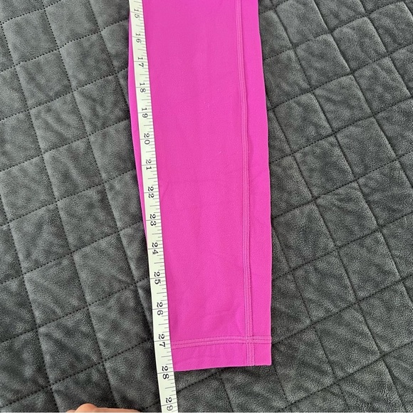 Lululemon leggings Women 4 Align HR Moonlit Magenta Pant High Rise B15 - Picture 6 of 6